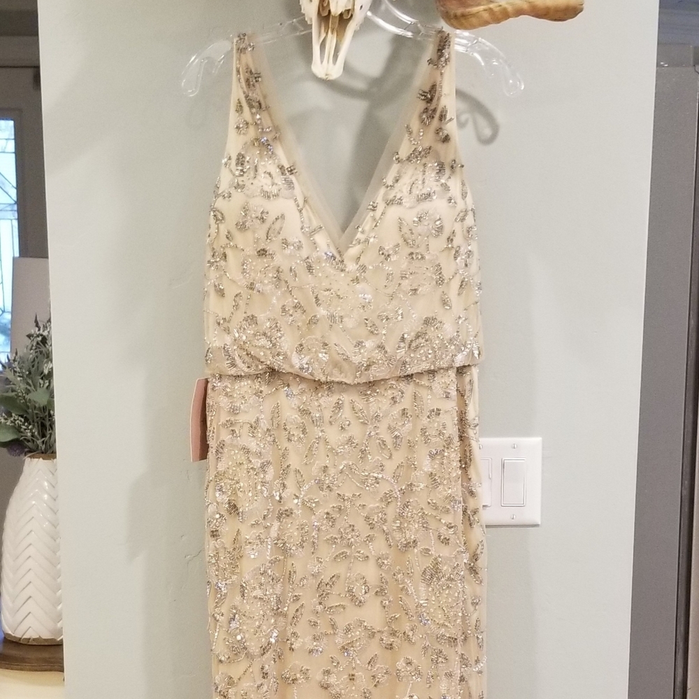 BHLDN Mariah Beaded Dress